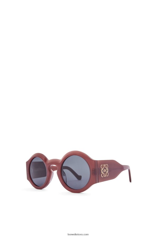 Loewe moterys lenkti akiniai nuo saulės acetato rūdys BZ26XN1442
