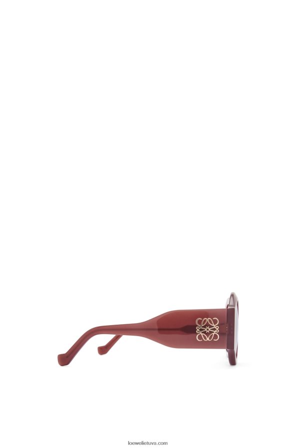 Loewe moterys lenkti akiniai nuo saulės acetato rūdys BZ26XN1442