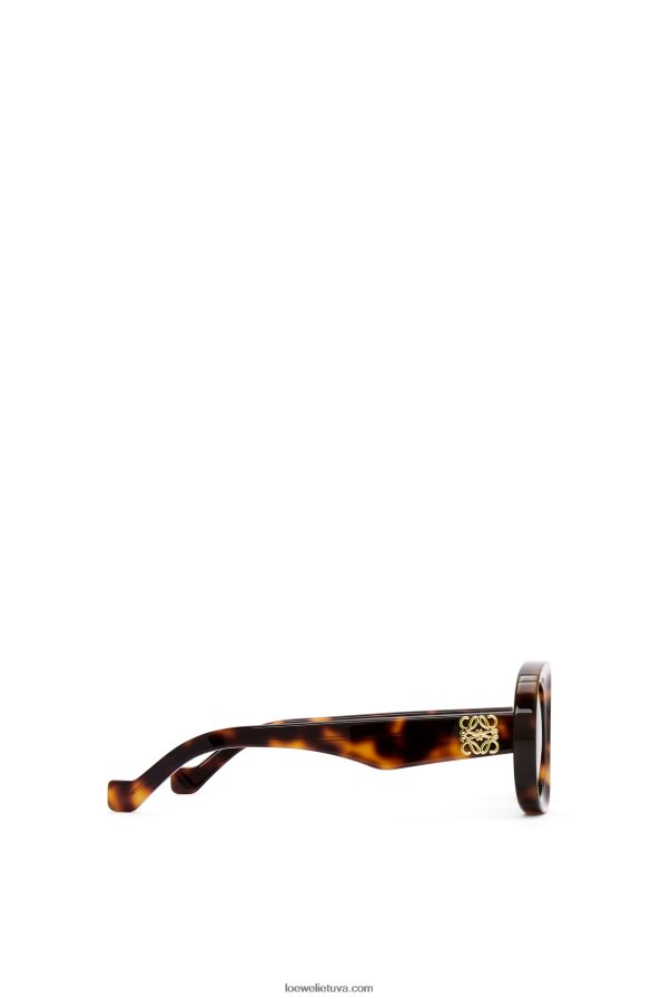 Loewe moterys ovalūs akiniai nuo saulės acetato havana BZ26XN1493