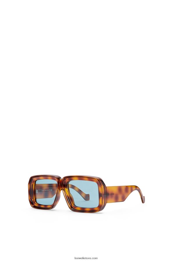 Loewe moterys paula's ibiza dive su kaukiniais akiniais nuo saulės šviesi havana BZ26XN1472