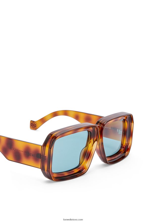 Loewe moterys paula's ibiza dive su kaukiniais akiniais nuo saulės šviesi havana BZ26XN1472