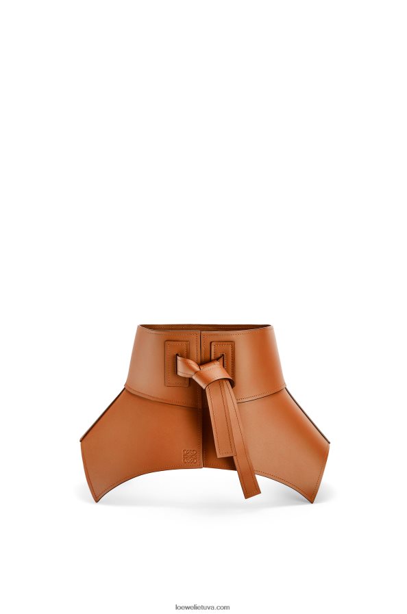 Loewe moterys obi diržas nappa įdegis BZ26XN1153