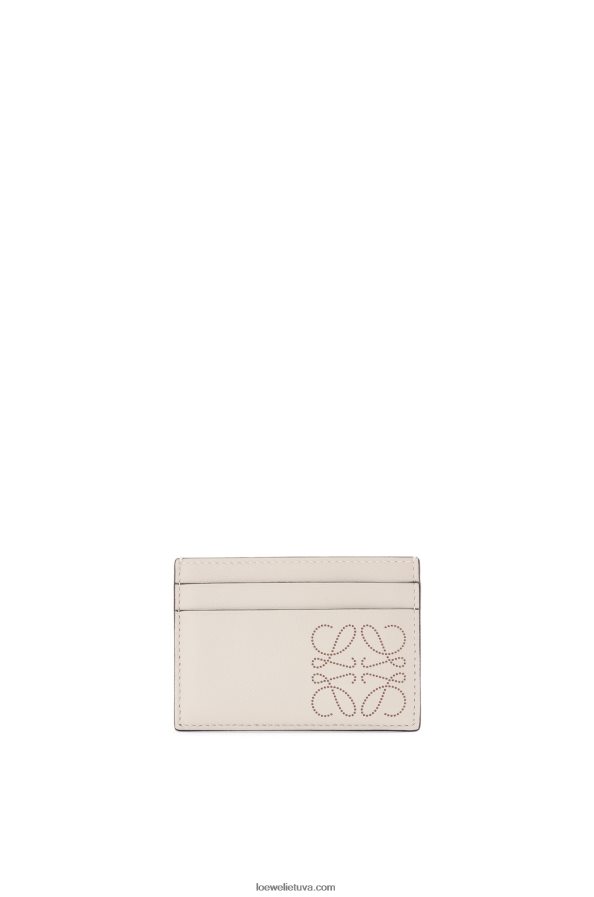 Loewe moterys prekinio ženklo paprastos kortelės turėtojas šviesus avižas/įdegis BZ26XN1387