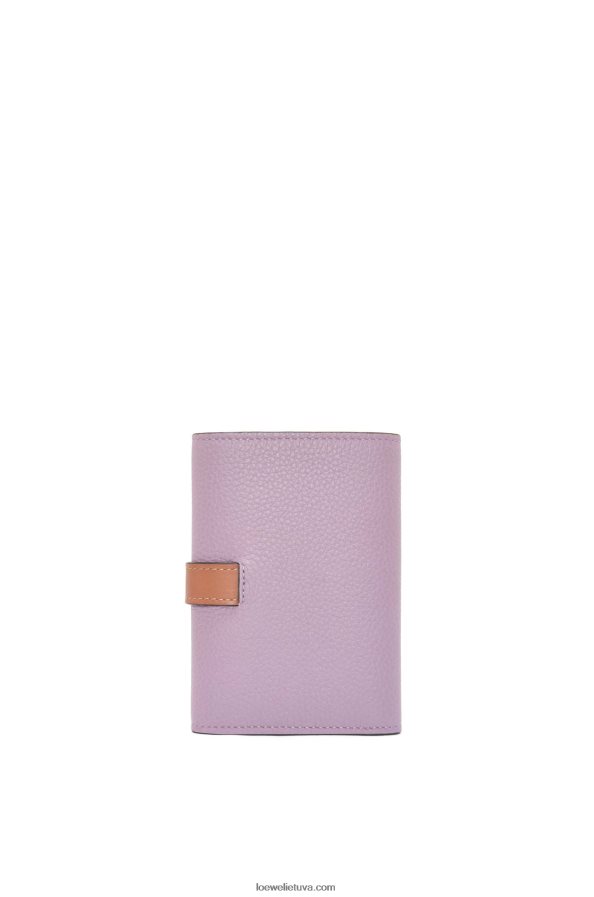Loewe moterys maža vertikali piniginė iš minkštos grūdėtos veršienos purvinas rausvas/gelsvai rudas BZ26XN1270