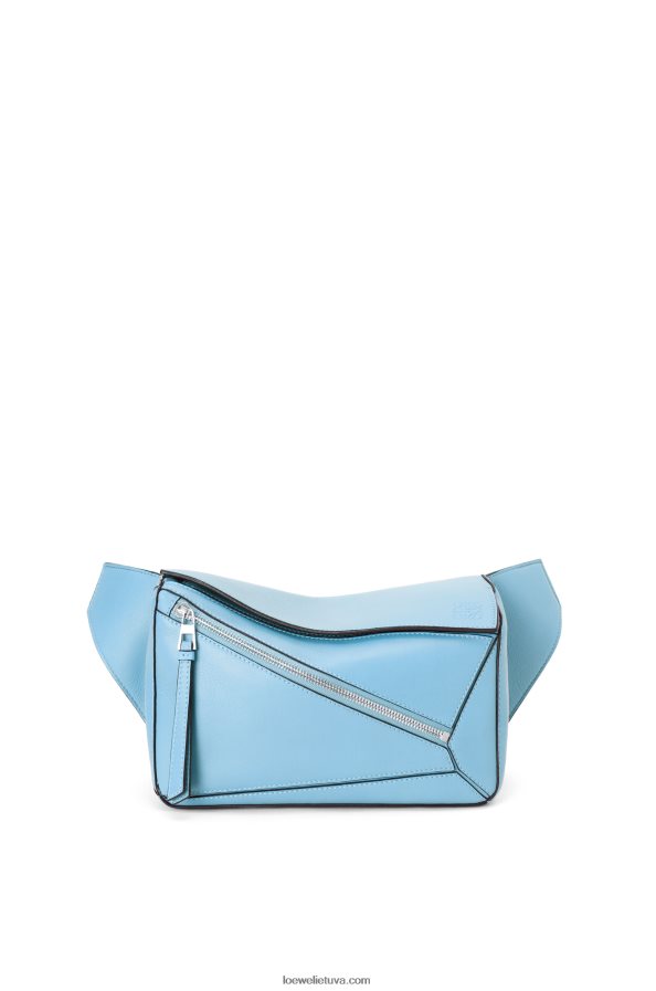 Loewe vyrų mažas galvosūkis iš klasikinės blauzdos odos olimpinė mėlyna BZ26XN567