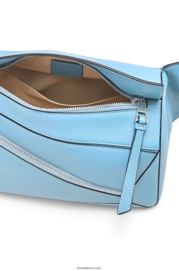 Loewe vyrų mažas galvosūkis iš klasikinės blauzdos odos olimpinė mėlyna BZ26XN567