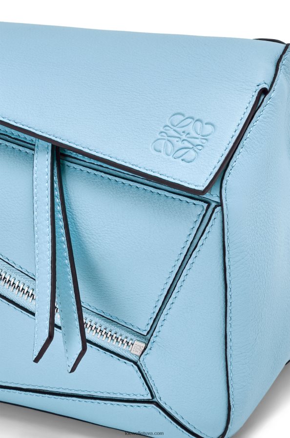 Loewe vyrų mažas galvosūkis iš klasikinės blauzdos odos olimpinė mėlyna BZ26XN567